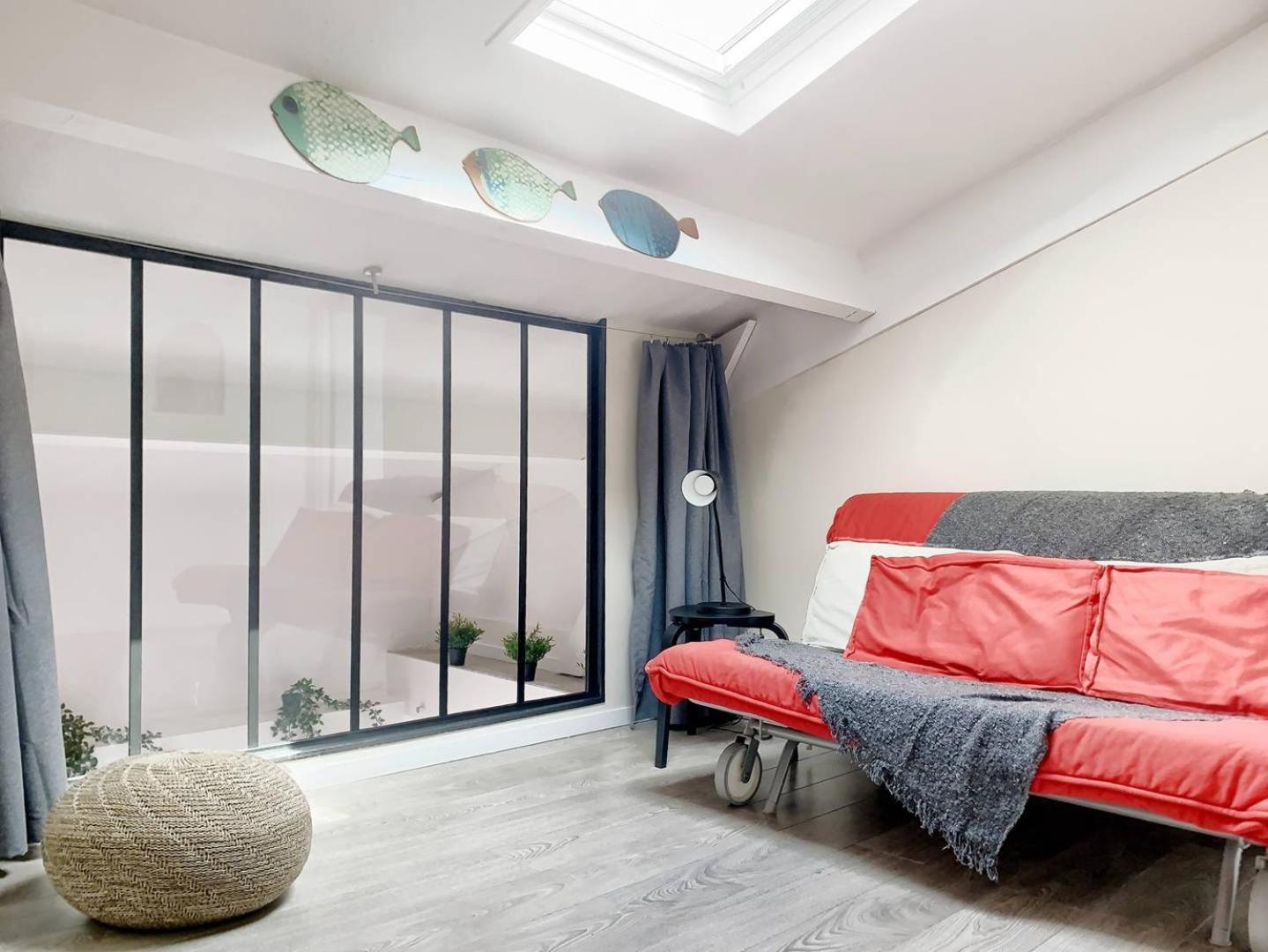 Apartamento Port Sud - T3 En Duplex Avec Vue Panoramique Sur Le Port De Capbreton Exterior foto