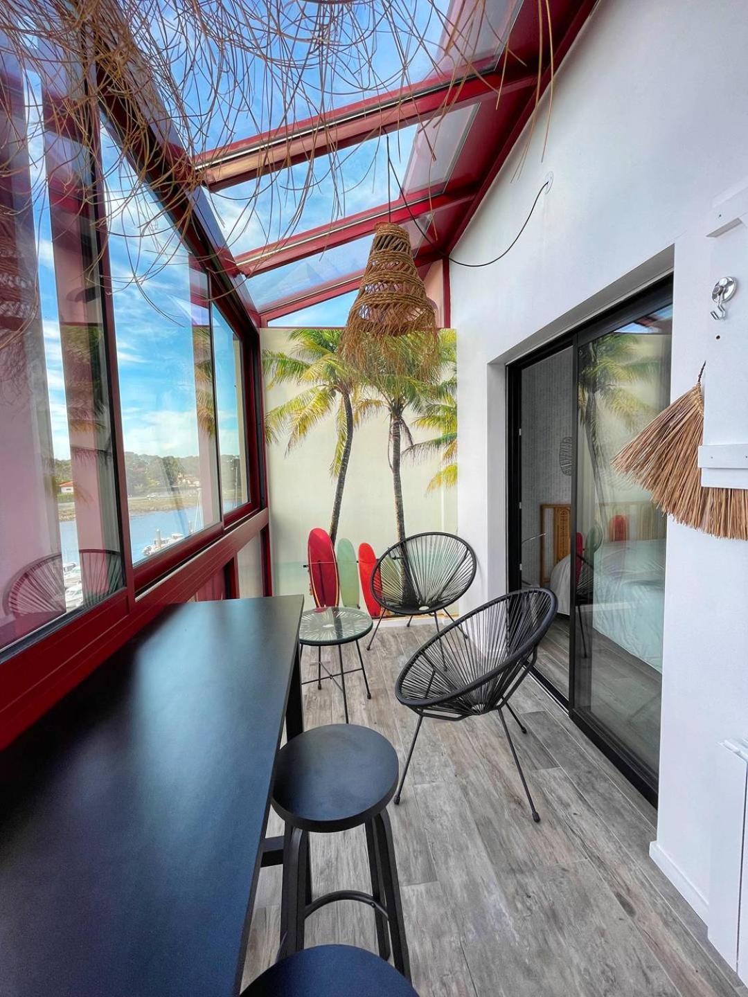 Apartamento Port Sud - T3 En Duplex Avec Vue Panoramique Sur Le Port De Capbreton Exterior foto